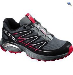 Salomon Wings Flyte Women's Trail Running Shoe - Size: 6 - Colour: Grey Pink